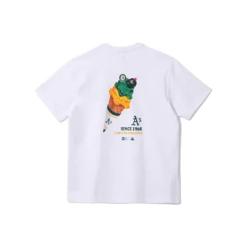 New Era x MLB T Shirt Unisex White