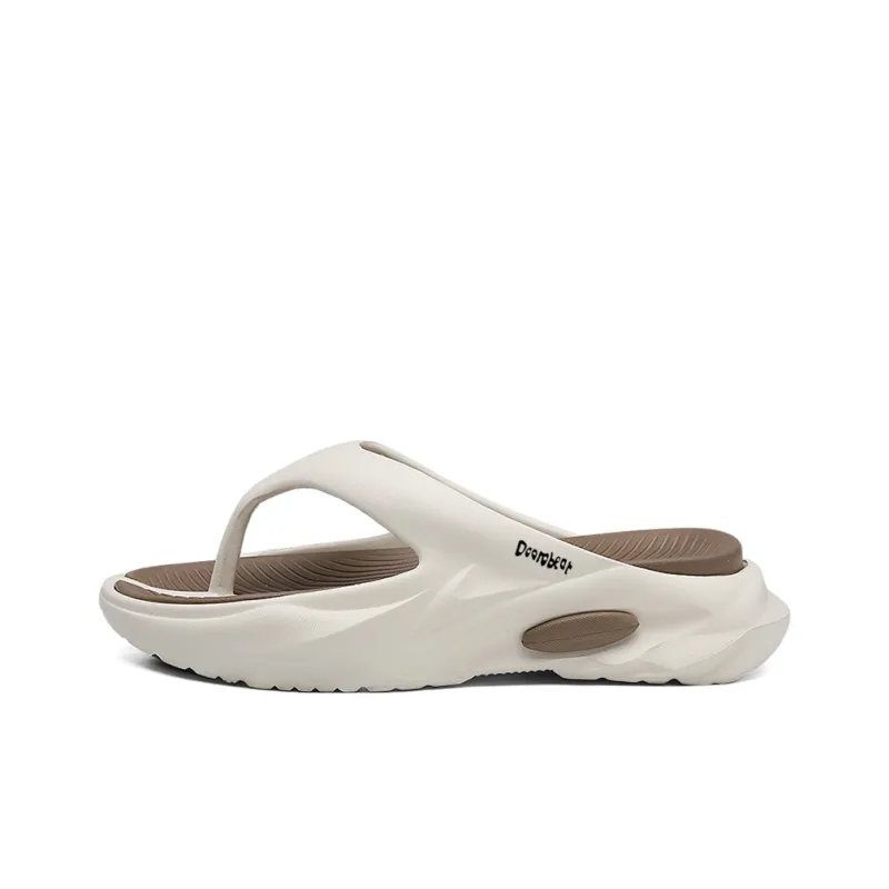 Budding Bear EVA Quiet Odor Resistant Abrasion Resistant Slip Resistant Flip Flops Men's-8