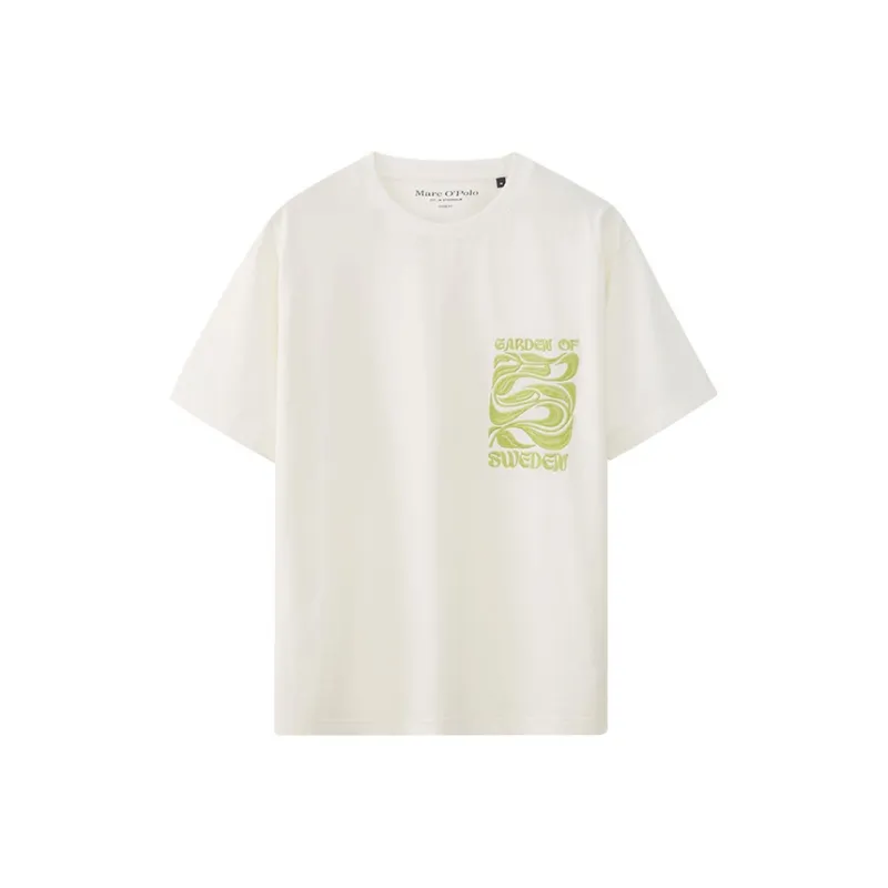 MARC OPOLO Drop Shoulder Sleeve Short Sleeved T Shirts Men's-0