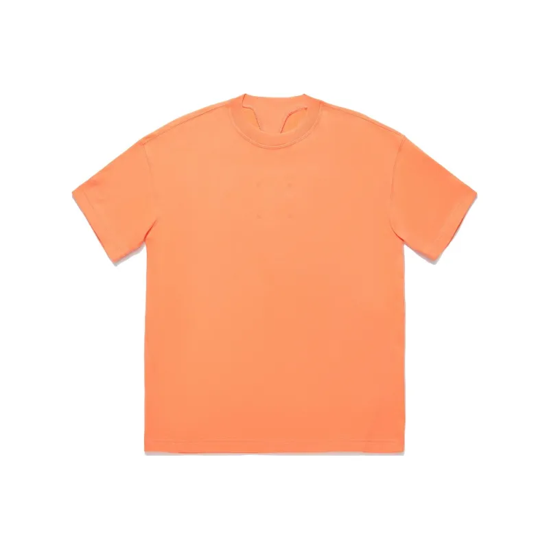 LiNing Vital Series Short Sleeved T Shirts Unisex Cloud Brocade Orange-0
