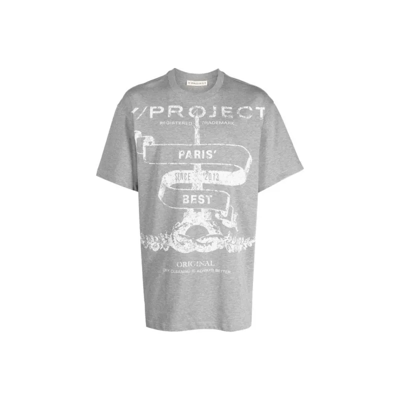 Y/Project T Shirts Unisex Gray-0