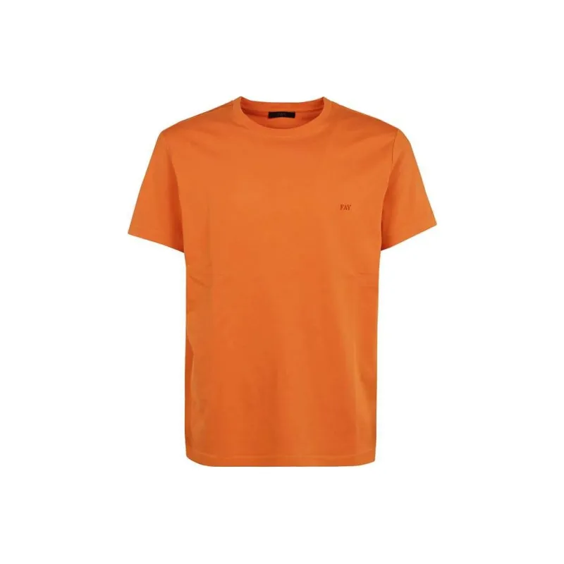 FAY T-Shirts Men Orange-0