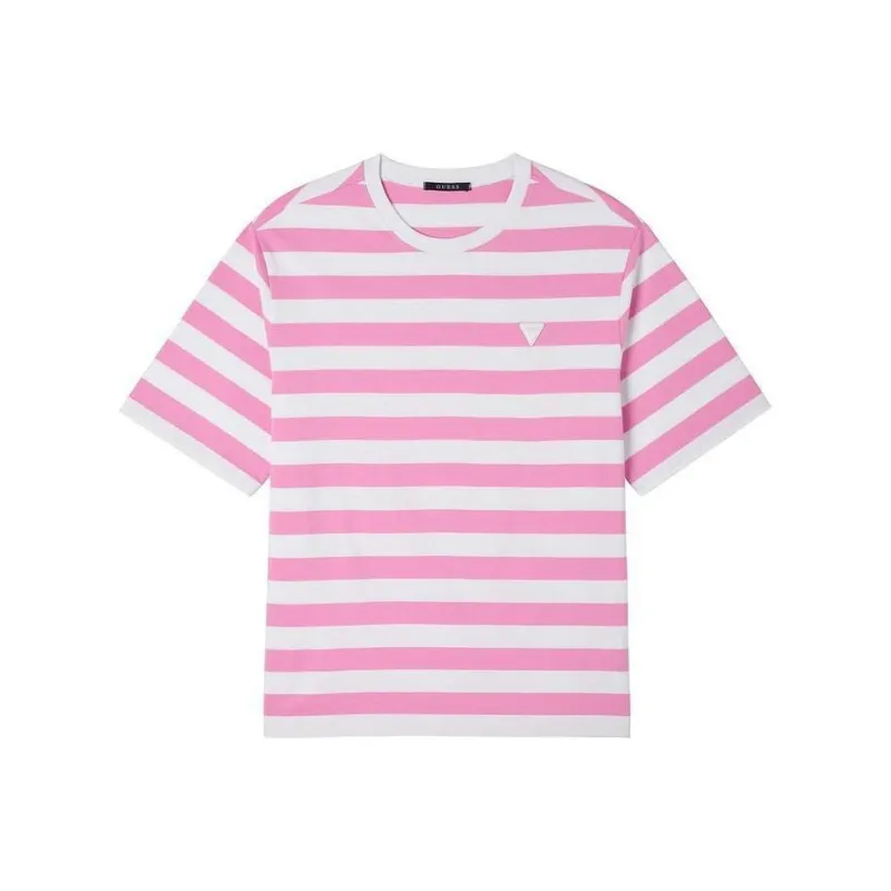 GUESS T-Shirts Men Pink-0