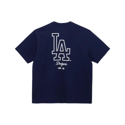 New Era T Shirt Unisex Navy Blue