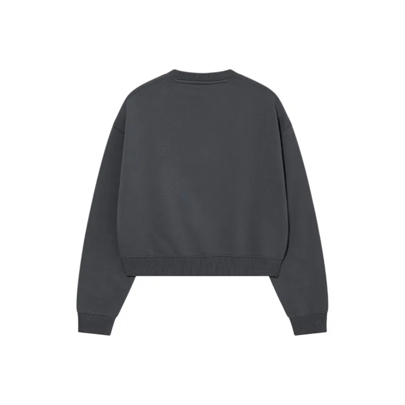 COVERNAT Sweatshirt Women's Charcoal Gray-1