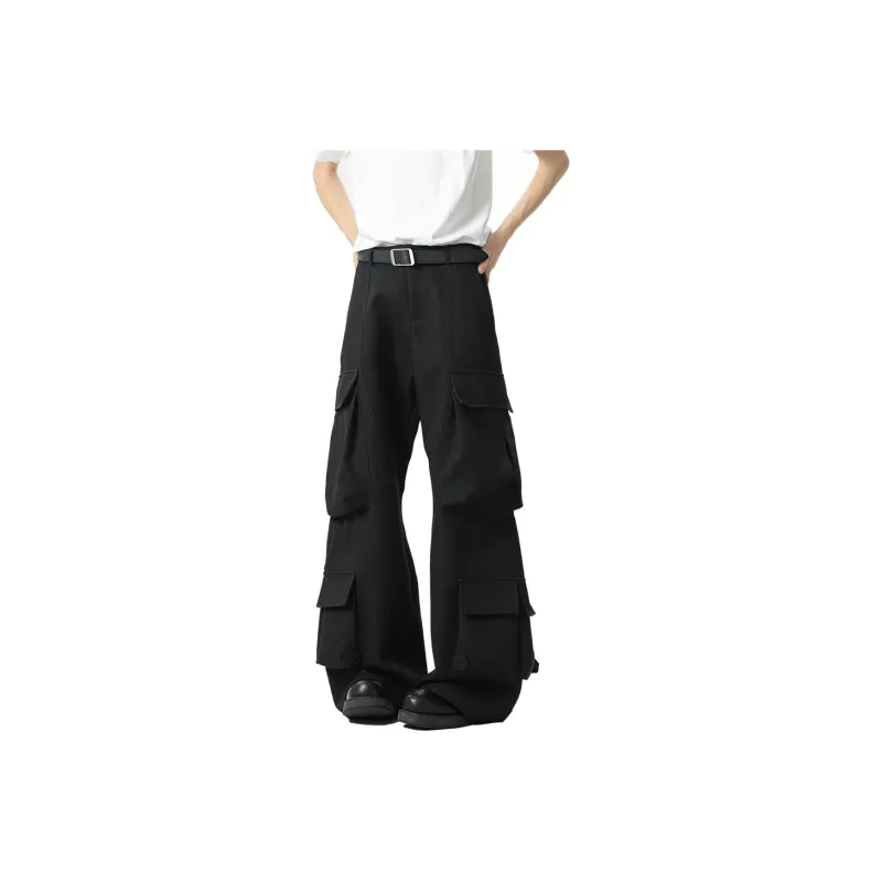 WELTER EXPERIMENT Cargo Pants Unisex Classic Black-6