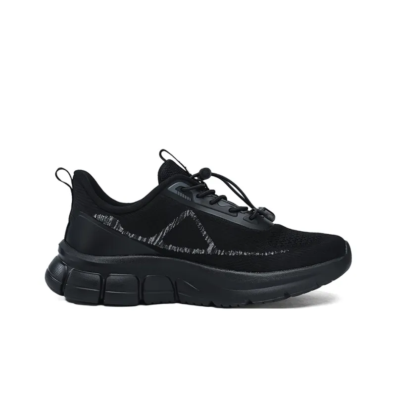 ZULIZ Sports Elderly Shoes Casual Shoes Men Low Top Black/Dark Blue-2