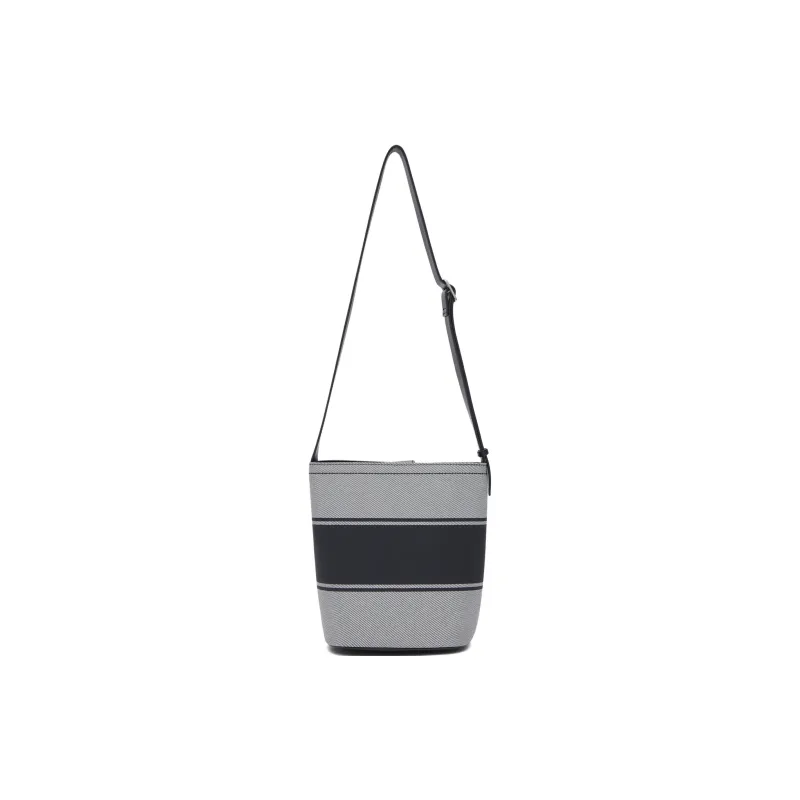 MLB New York Yankees Polyester Bucket Bag Crossbody Bag Shoulder Bag Tote Portable Women's Black-1