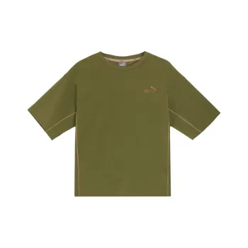PUMA CORE HERITAGE T-Shirts Men Olive Green