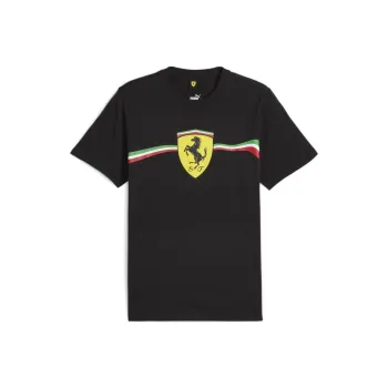 PUMA Playera Para Hombre Scuderia Ferrari Race Big Shield Motorsport Heritage