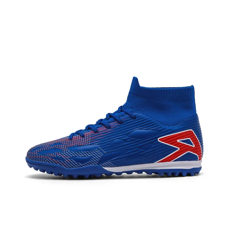 QIUTEXIONG FG Rubber Long Studs TF Rubber Broken Studs Soft Ground Firm Ground Slip Resistant Soccer Shoes Unisex-21