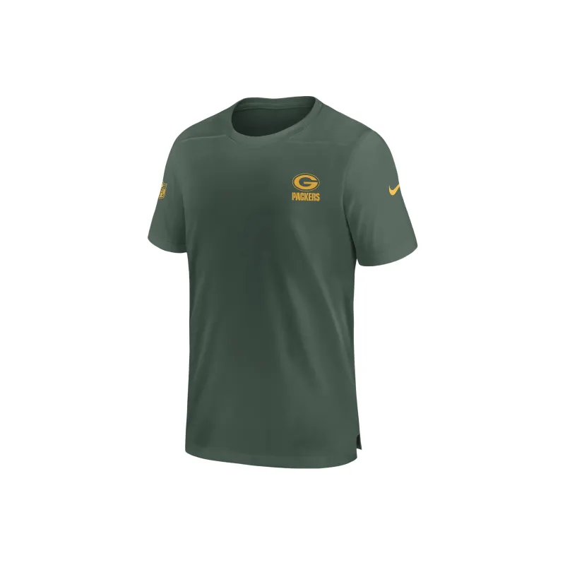 Nike Bay Packers Sideline Coach Men's Nike Dri FIT Nfl Top-0