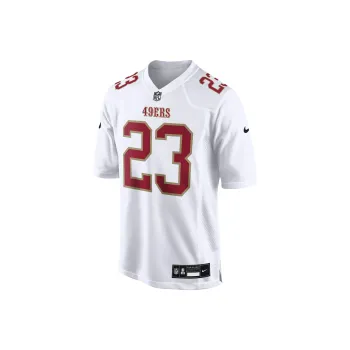 Nike Christian McCaffrey San Francisco 49ers T-Shirt Men's White