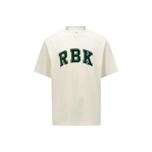 Reebok T Shirts Unisex Beige