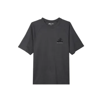 UNIQLO T Shirt Unisex Dark Gray