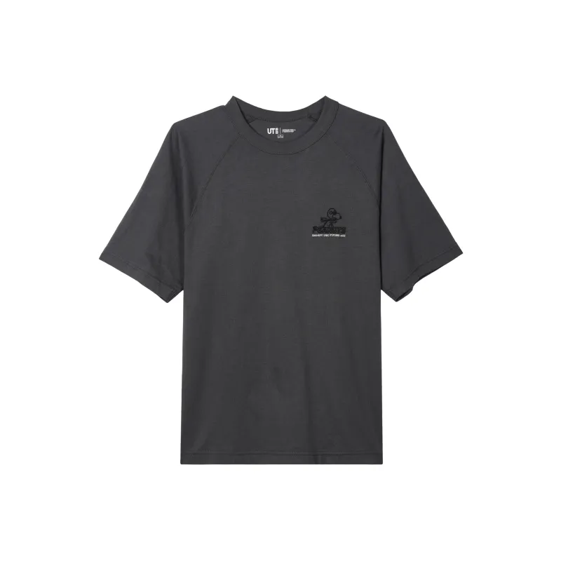 UNIQLO T Shirt Unisex Dark Gray-0