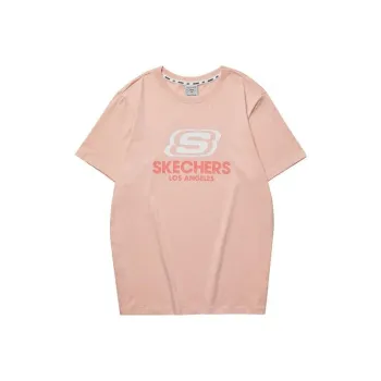 Skechers T Shirt Unisex Peach Pink