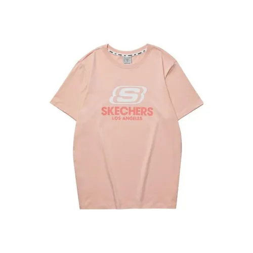 Skechers T Shirt Unisex Peach Pink