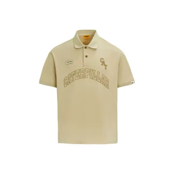 CAT SS24 T Shirt Men's Khaki Green