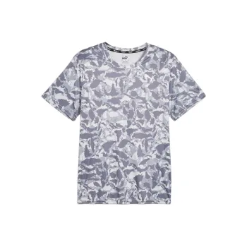 PUMA TRAIN FAV AOP T Shirt Men's Gray