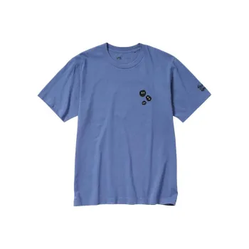 UNIQLO x JIBOLIGONGZUOSHI,LIANMINGKUAN SS24 T Shirt Unisex Blue