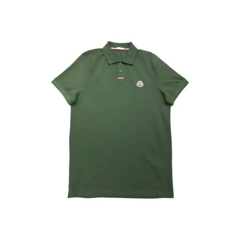 Moncler T Shirts Men Green-0