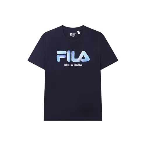 FILA T-Shirts Men Legend Blue
