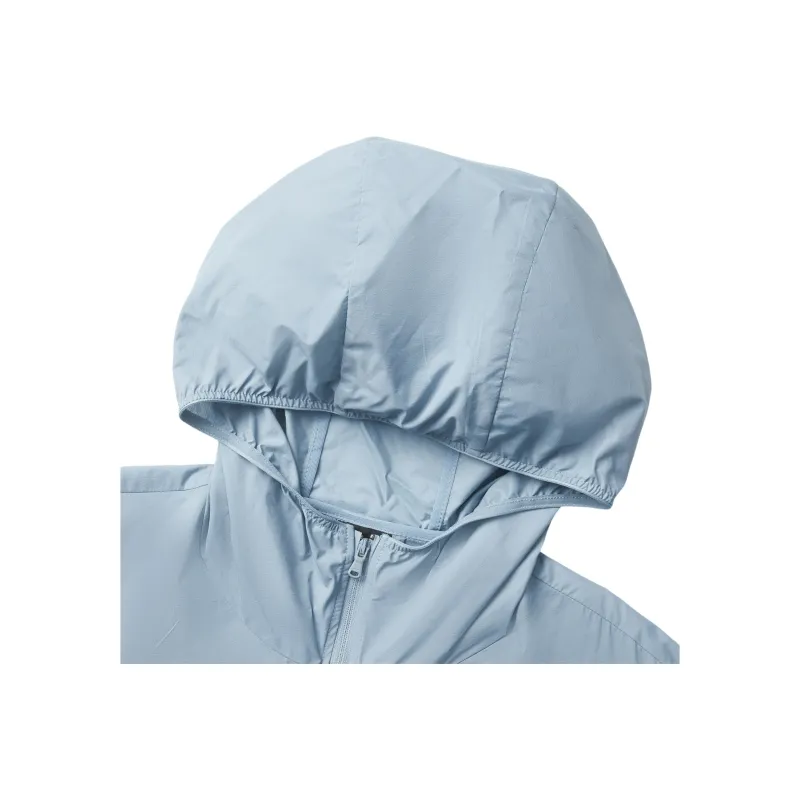 LiNing Fitness Series Jackets Coats Men's Ash Gray Blue-2