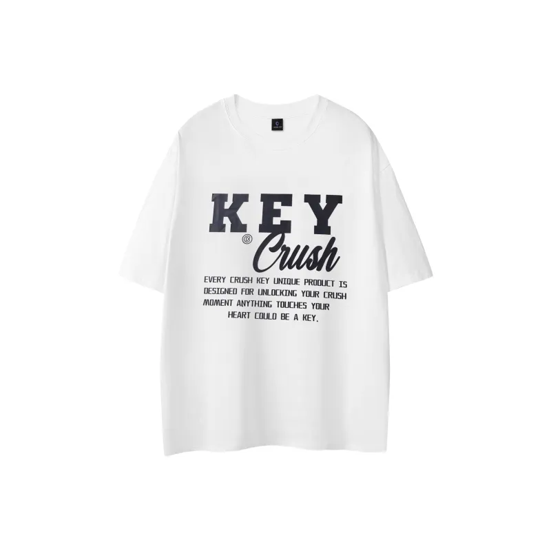 CRUSH KEY SS24 Drop Shoulder Sleeve T Shirt Unisex-10