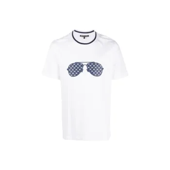 MICHAEL KORS Monogram sunglasses Print T shirt