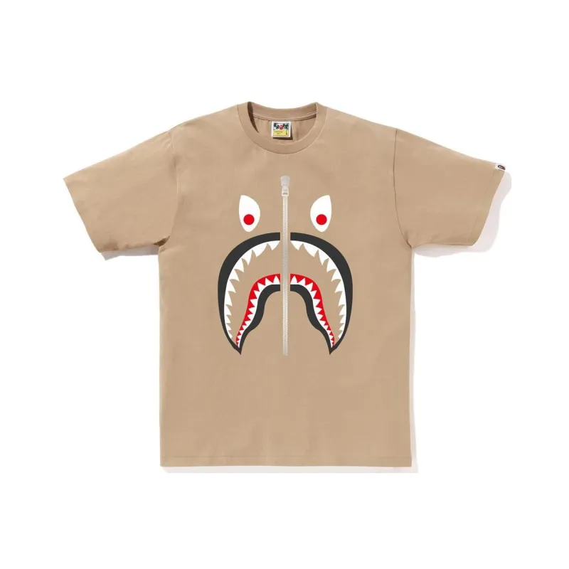 Bape A BATHING APE Mad Shark Tee-0