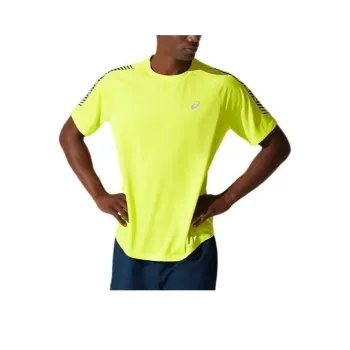 Asics Icon Short Sleeve Top T-Shirt Men's Neon Green