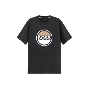 HUGO BOSS Short Sleeved T Shirts Men's Black