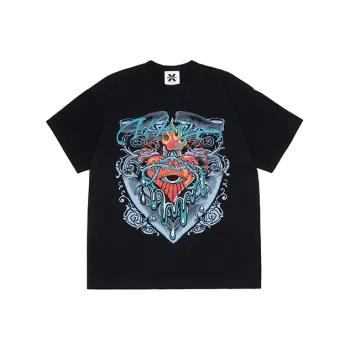 ED HARDY X T Shirt Unisex Black