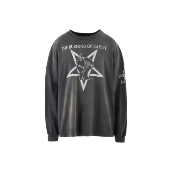SAINT Mxxxxxx Burn Of Earth Long Sleeve Tee