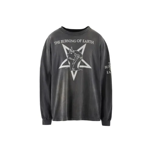 SAINT Mxxxxxx Burn Of Earth Long Sleeve Tee