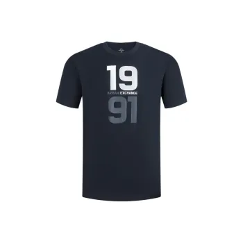 ARMANI EXCHANGE SS24 T Shirt Men's Navy Blue