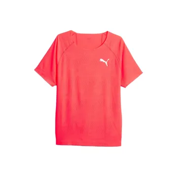 PUMA PWRRUN T Shirts Men Spark Orchid