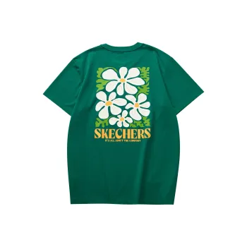 Skechers T Shirt Unisex Evergreen