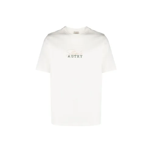 AUTRY X Jeff Staples Logo Embroidered Crewneck T Shirt