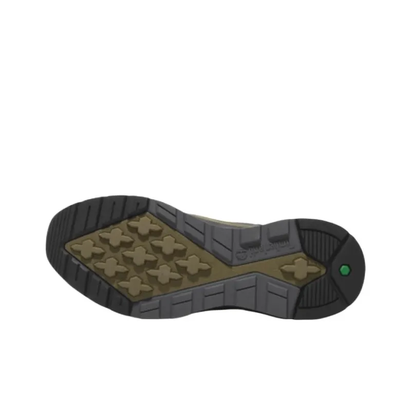 Timberland Field Trekker Anti Slip Wear Resistant Mid Top Casual Shoes Men's Green Black-6