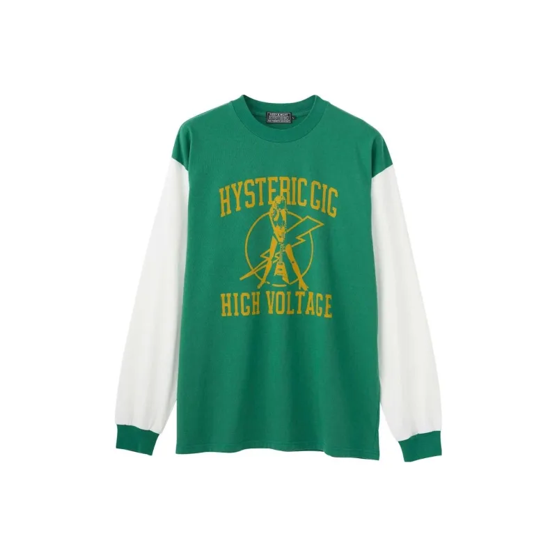 HYSTERIC GLAMOUR T-Shirts Men Green-0
