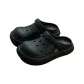 Black[Minimalist Style Fashion]Wheel Pattern