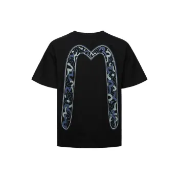 EVISU T Shirts Men Black