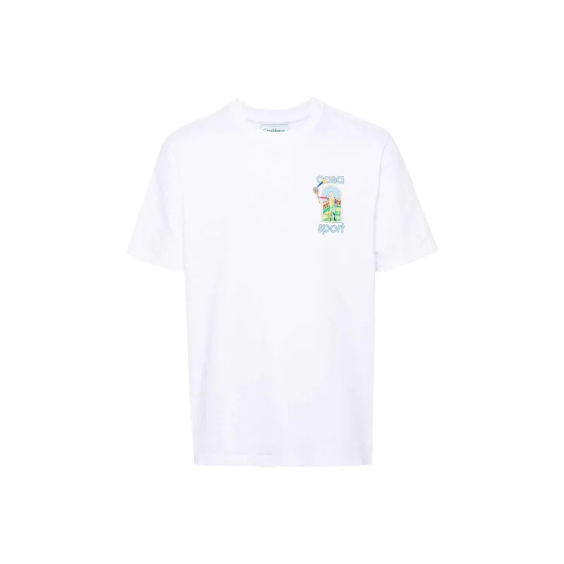 CASABLANCA Le Jeu Colore T shirt-0
