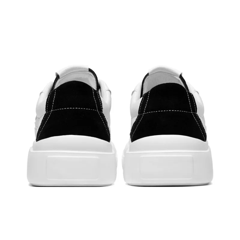 Meiretu Abrasion Resistant Breathable Height Increasing Low Top Skateboard Shoes Men's-3