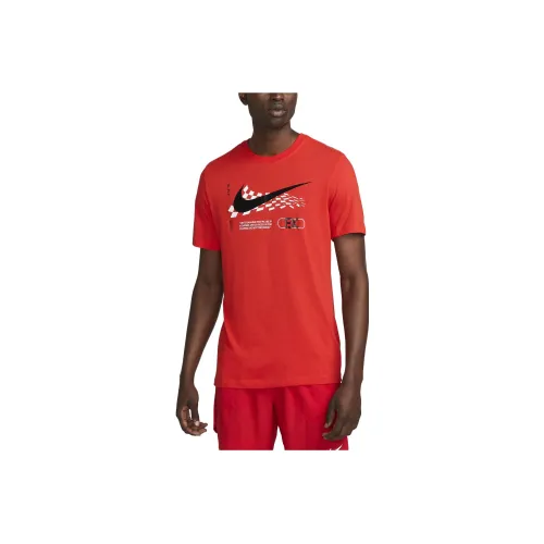 Nike T Shirts Men Chile Red