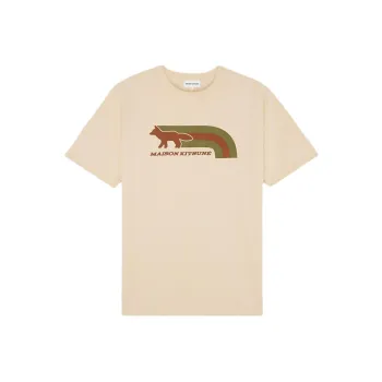 Maison Kitsune Bold Fox Head Patch Comfort T-Shirt