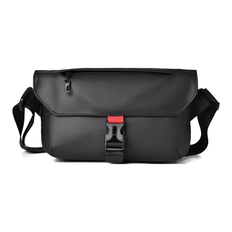 COLINS KEIRS Fabric Crossbody Biker Cycling Bag Commute One Shoulder Small Bag Men's Black/Gray/Blue-2