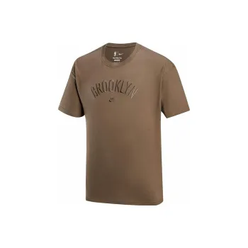 Nike T Shirts Men Dark Brown